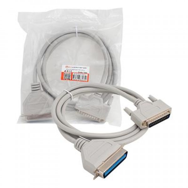 PowerMaster PM-4940 1.5 Metre IEEE1284 DB25 Erkek - DB25 Dişi Paralel LPT Yazıcı Kablosu PowerMaster PM-4940 1.5 Metre IEEE1284 DB25 Erkek - DB25 Dişi Paralel LPT Yazıcı Kablosu