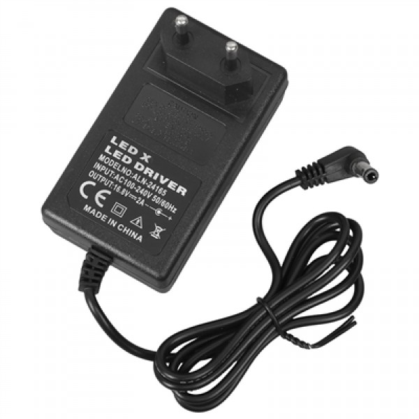 Powermaster PM-5284 16.8 Volt - 2 Amper - 33.6 Watt 5.5*2.5 Mm L Uçlu Şarjlı Matkap Adaptörü