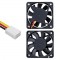 PowerMaster PM-7766 Fırçasız DC Fan 70x70x15mm 12 Volt 3 Pin (Seri 1)