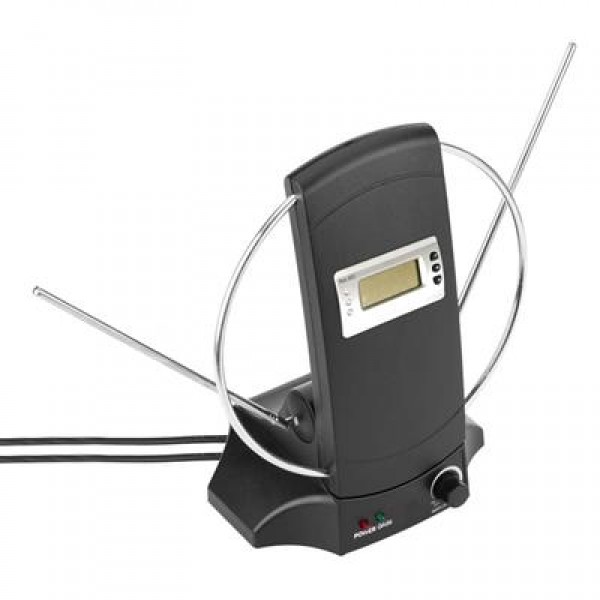 PowerMaster SG-029A Saatli UHF-VHF TV Üstü Anten İç Mekan TV Anteni PowerMaster SG-029A Saatli UHF-VHF TV Üstü Anten İç Mekan TV Anteni