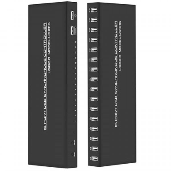 Powermaster US1016 Profesyonel 16 Port USB Çoklu Kontrol ve Senkronizasyon Cihazı