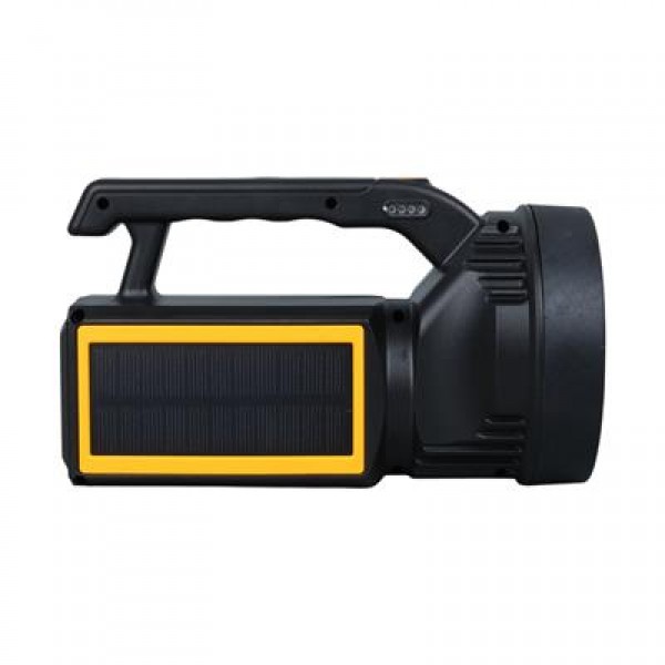 Powermaster W5192 Solar Şarjlı El Feneri Uzun Mesafe Işıldak