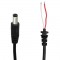 Powermsater PM-32445 1.2Metre Notebook Adaptör Jacklı Kablo 5.5*2.5 Uç