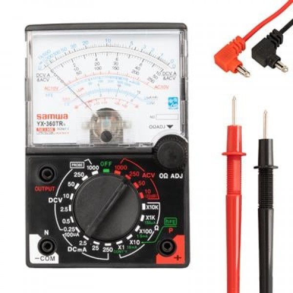Powermaster YX-360TRN Analog Multimetre Ölçü Aleti Powermaster YX-360TRN Analog Multimetre Ölçü Aleti