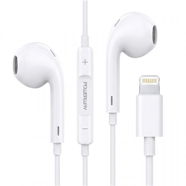 Powerway EarTON Iphone Lightning Konnektörlü Stereo Kulaklık