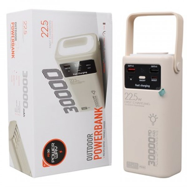 Powerway PD30 22.5W 30.000 Mah Dijital Göstergeli Powerbank