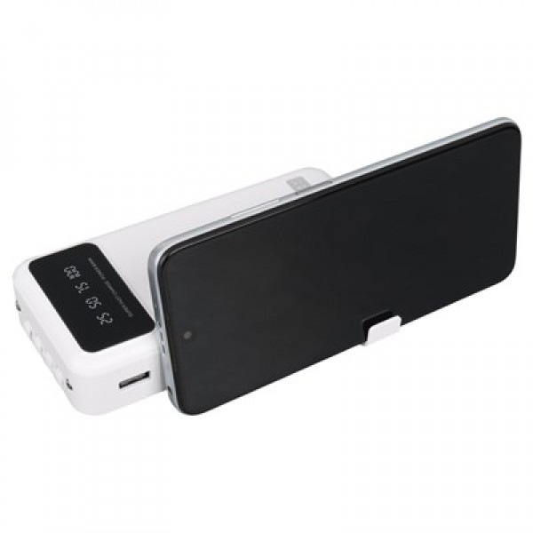 POWERWAY T20 KENDİNDEN KABLOLU DİJİTAL EKRAN 20.000 MAH BEYAZ POWERBANK