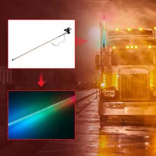 PowetMaster PM-26416 105 CM Ledli Oto Anten