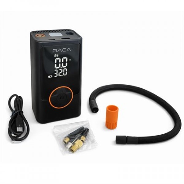 Raca Dijital Ekranlı Araç, Lastik, Top, Bisiklet Şişirme Taşınabilir Hava Kompresörü