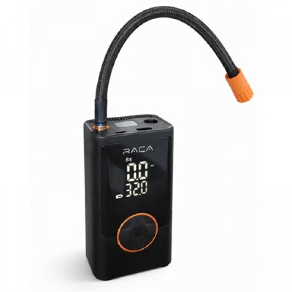 Raca Dijital Ekranlı Araç, Lastik, Top, Bisiklet Şişirme Taşınabilir Hava Kompresörü