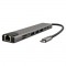 Raca RC-29630 Type-C 8in1 HDMI Çok Fonksiyonlu USB 3.0 Dock Station (Macbook - PC - Playstation - Xbox)