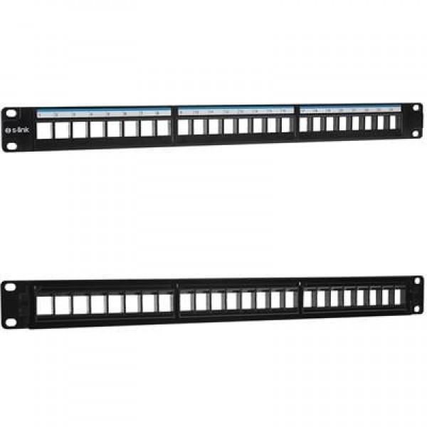 S-Link SL-F24N Jack'sız 24'lü Patch Panel