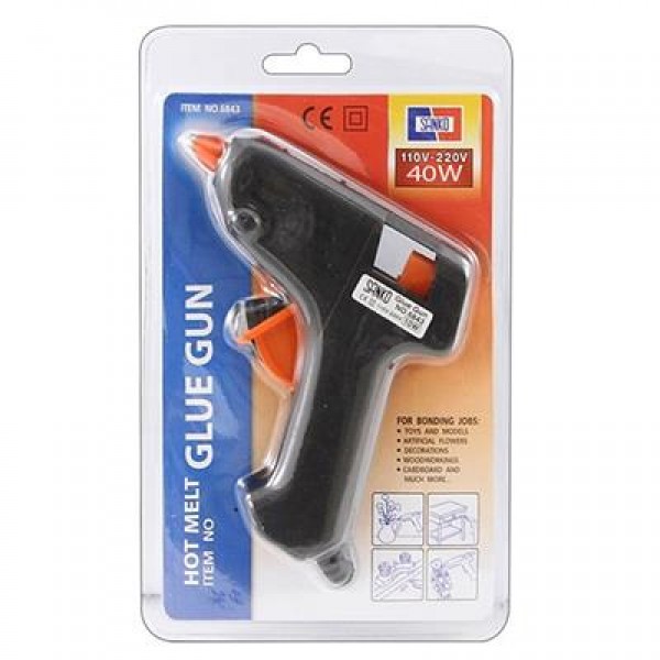 Sanko 6844 Anahtarsız 40 Watt Siyah Silikon Tabancası 