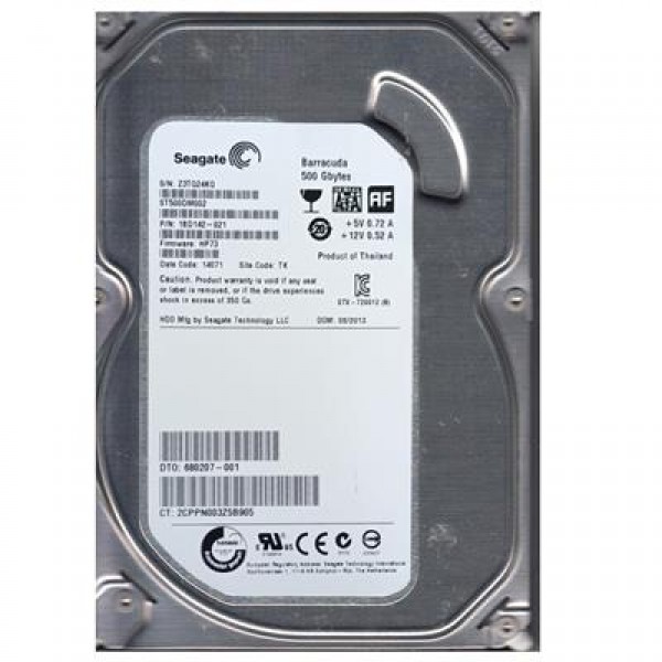 Seagate ST500DM002 ST 500 Gb Sata Harddisk Refresh