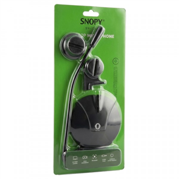 Snopy SN-130 Siyah Gürültü Engelleyici Masaüstü Mikrofon