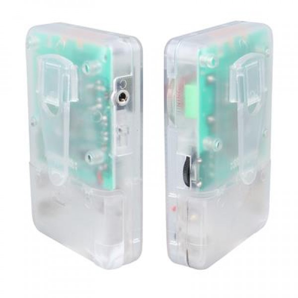 Starnic ST-821 AM-FM Şeffaf Analog Hapishane Radyosu (88-108 FM Frekans Aralığı)