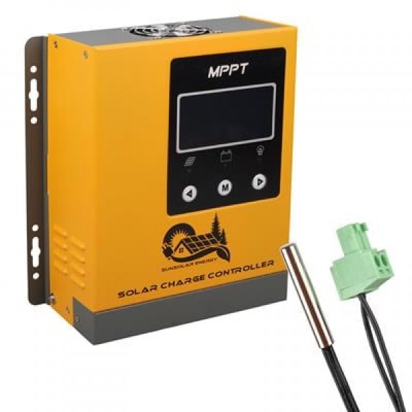 Sunsolar MPK30 MPPT Solar Şarj Kontrol Cihazı 30A (12V/24V/36V/48V Otomatik) 250V Maksimum PV LCD Ekranlı RS485 Portlu