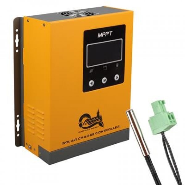 Sunsolar MPK50 MPPT Solar Şarj Kontrol Cihazı 50A (12V/24V/36V/48V Otomatik) 250V Maksimum PV LCD Ekranlı RS485 Portlu