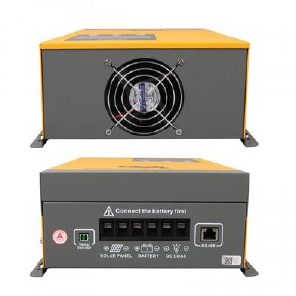 Sunsolar MPK80 MPPT Solar Şarj Kontrol Cihazı 80A (12V/24V/36V/48V Otomatik) 250V Maksimum PV LCD Ekranlı RS485 Portlu