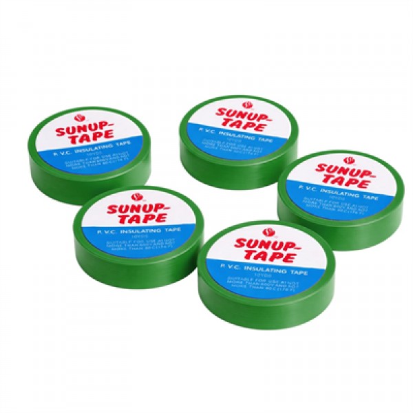 Sunup 0.13x18mm Yeşil İzole Bant (5'li Paket)