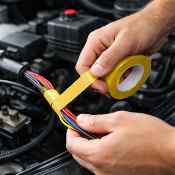 Sunup 0.13x18mm Sarı İzole Bant (5'li Paket)