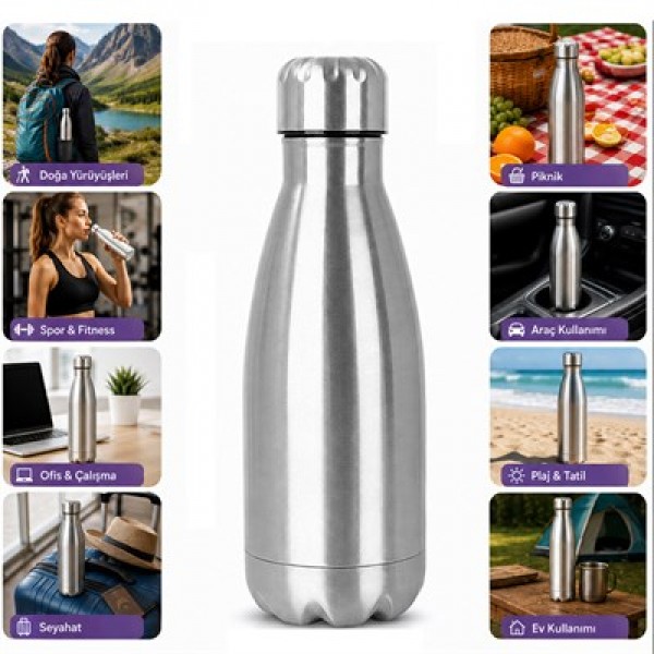 Sunup SN-25712 Şişe Tipi 750 Ml. Paslanmaz Çelik Termos Sunup SN-25712 Şişe Tipi 750 Ml. Paslanmaz Çelik Termos