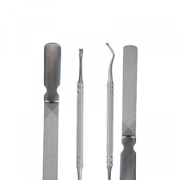 Sunup SN-27098 Paslanmaz Çelik 4in1 Tırnak Bakım Seti