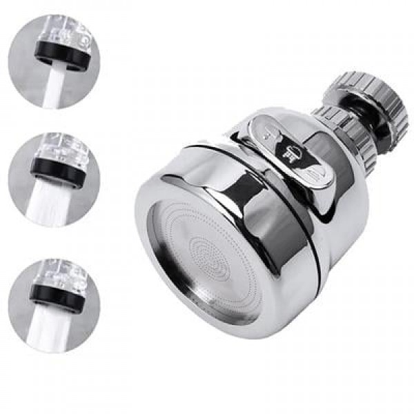 Sunup SN-27115 3 Kademeli Tasarruflu Musluk Başlığı 360 Derece