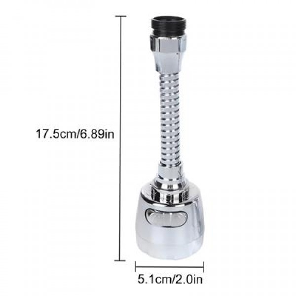 Sunup SN-27116 2 Kademeli Tasarruflu Mutfak Musluk Başlığı Universal