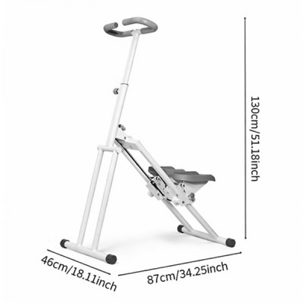 Sunup SN-29103 Metal Dikey Tırmanma Egzersiz Aleti Tam Vücut Profesyonel Kardiyo