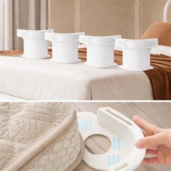 Sunup SN-29126 Pratik 4'lü Nevresim - Çarşaf Tutucu Sabitleyici