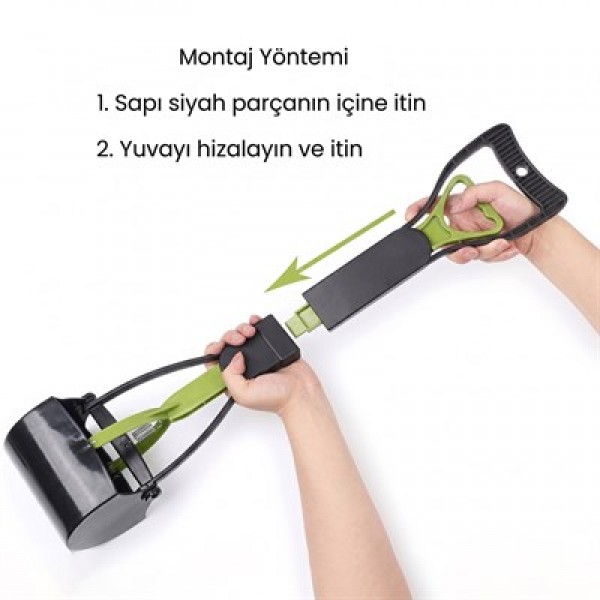 Sunup SN-29127 Büyük Boy Evcil Hayvan Dışkı Toplama Küreği