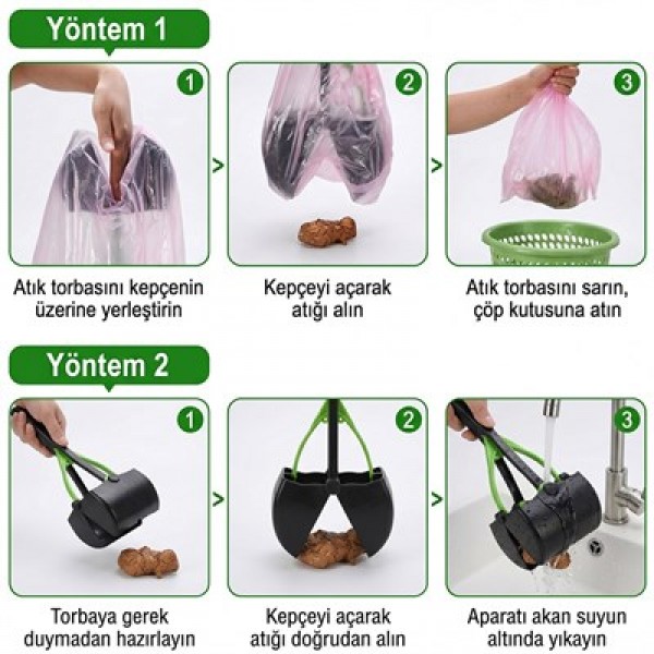 Sunup SN-29127 Büyük Boy Evcil Hayvan Dışkı Toplama Küreği