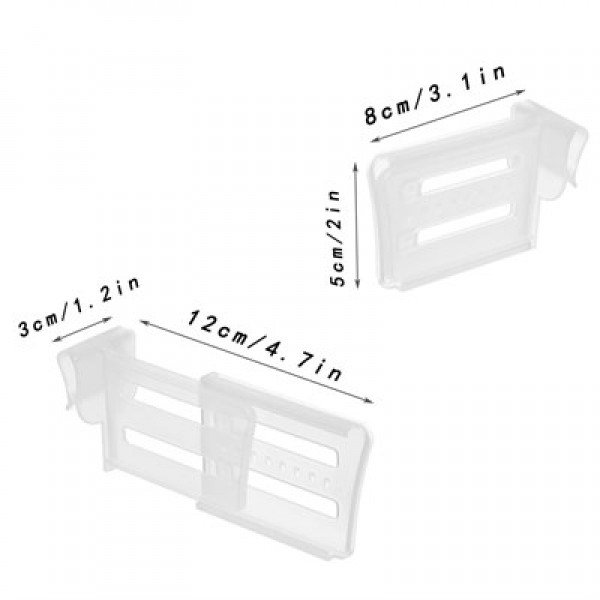 Sunup SN-29131 1 Adet Şeffaf Buzdolabı Yan Kapı Düzenleyici Ayırıcı