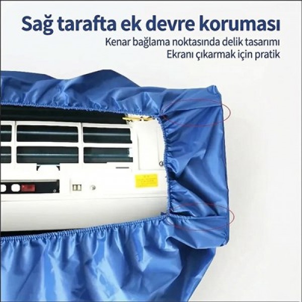 Sunup SN-29149 Duvara Monte Klima Temizleme Kılıfı 106cm