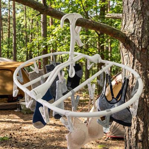 Sunup SN-29182 Katlanır Portatip 20 Mandallı Çamaşır Kurutma Askılığı