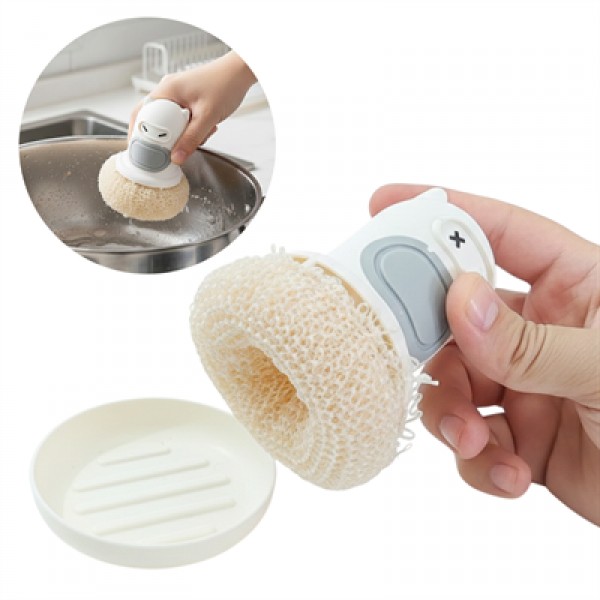 Sunup SN-29190 Ninja Tasarımlı Deterjan Hazneli Mutfak Bulaşık Fırçası