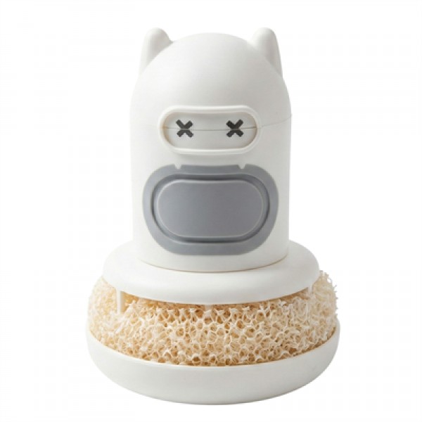 Sunup SN-29190 Ninja Tasarımlı Deterjan Hazneli Mutfak Bulaşık Fırçası