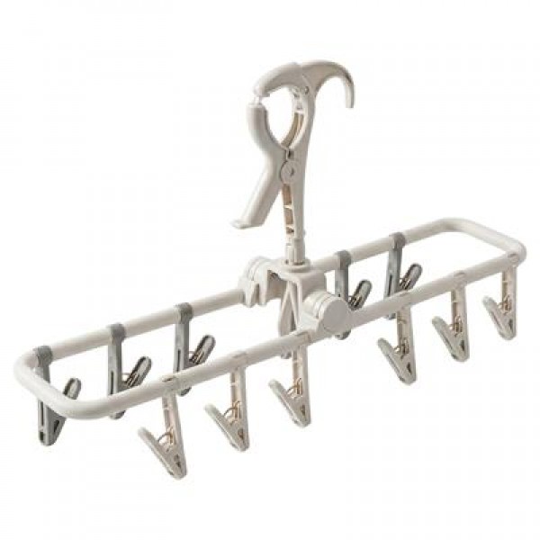 Sunup SN-29191 Çok Amaçlı 12 Mandallı Çamaşır Çorap Taşınabilir Kurutmalık