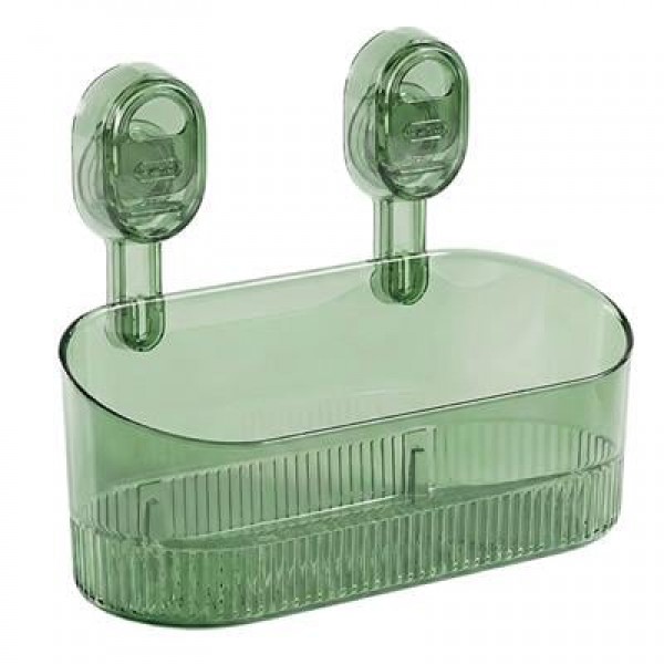 Sunup SN-29266 Vantuzlu Şeffaf Banyo Mutfak Rafı Organizer