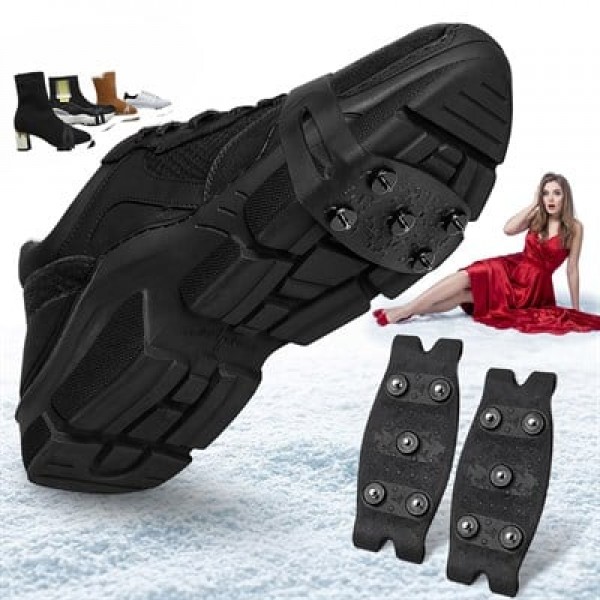 Sunup SN-29279 Karda Kayma Önleyici Ayakkabı Aparatı Siyah