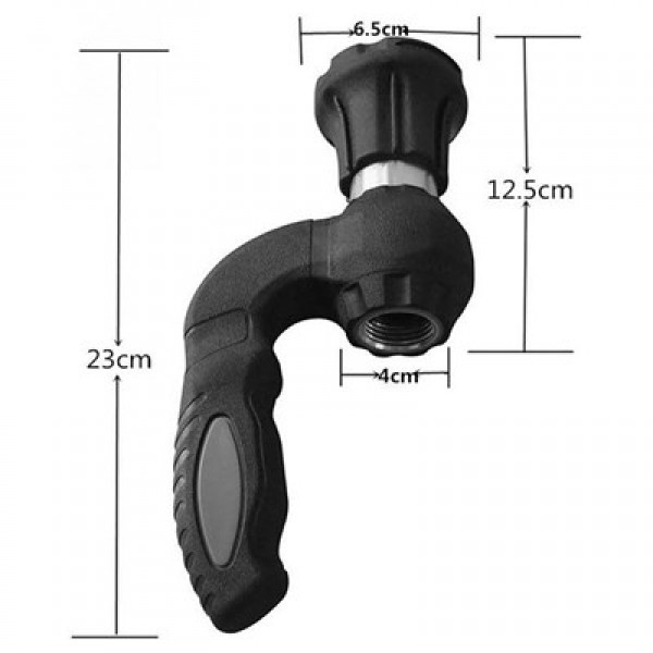 Sunup SN-29312 Mighty Blaster İtfaiyeci Tipi Ayarlanabilir Yüksek Basınçlı Bahçe Sulama Tabancası