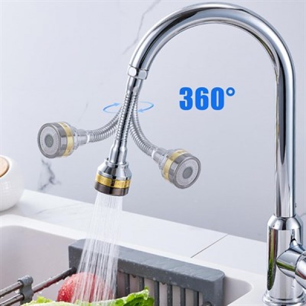 Sunup SN-29319 Üç Kademe Hız Ayarlı Su Akış Kontrollü Musluk Başlığı