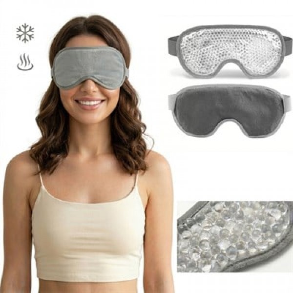 Sunup SN-29667 Soğuk Ve Sıcak Kullanım Jel Terapi Göz Maskesi