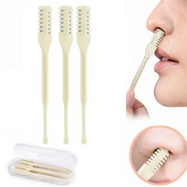 Sunup SN-29671 Pratik 3'lü Burun Kılı Temizleme Aleti        