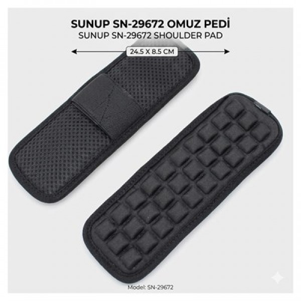 Sunup SN-29672 Çanta Askı Omuz Destek Pedi 24.5x8.5cm