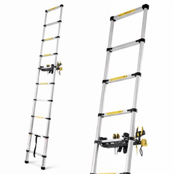 Sunup SN-29689 6.2 Metre Geri Çekilebilir Merdiven Karavan & Tekne Katlanır Alüminyum