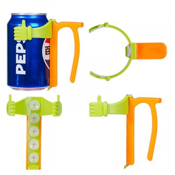 Sunup SN-29912 Kaymaz Saplı El Tasarım Kutu İçecek Tutucu