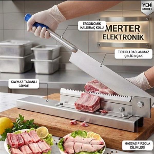 Sunup SN-29958 Profesyonel Manuel Et ve Kemik Kesme Dilimleme Aleti