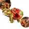 Sunup SN-38891 Kırmızı Gold Fil Figürlü Dekoratif Küllük